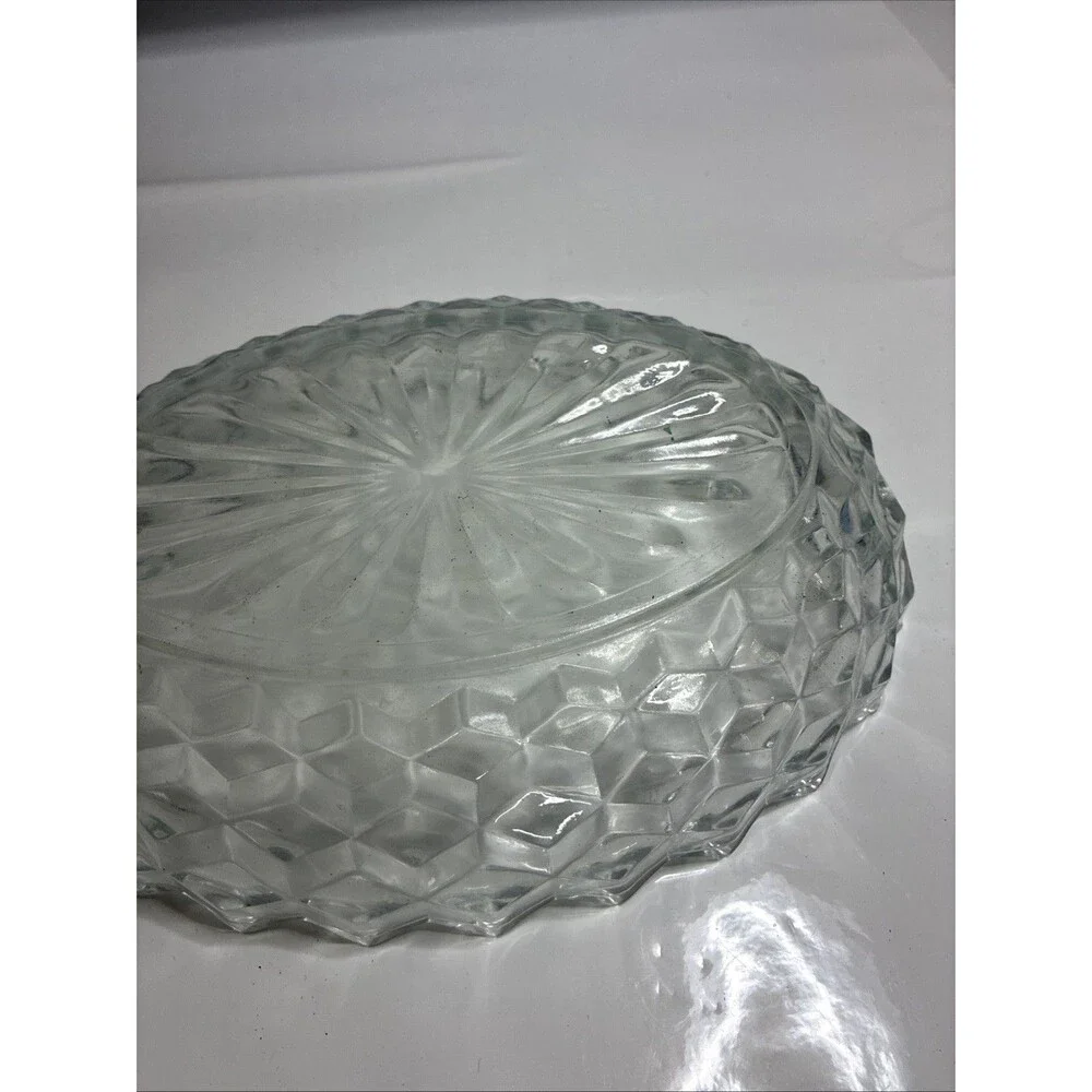 Fostoria American Clear Oval Olive Relish Dish Vintage Elegant Glassware 4.5”